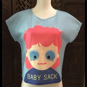 ❤️ ELF SACK DESIGNER TOP SIZE S